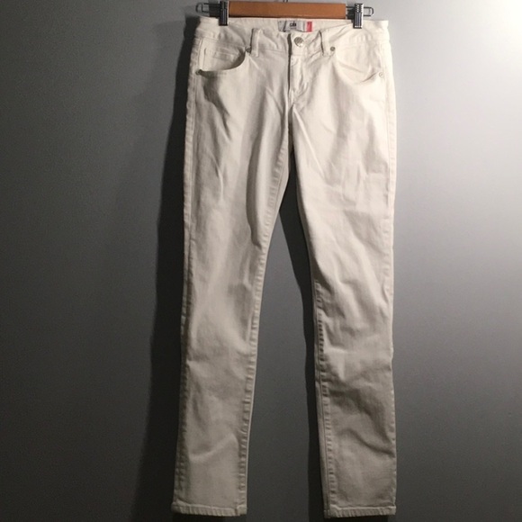 CAbi jeans women's size 2 white slim boyfriend women’s size 2 - Picture 2 of 15
